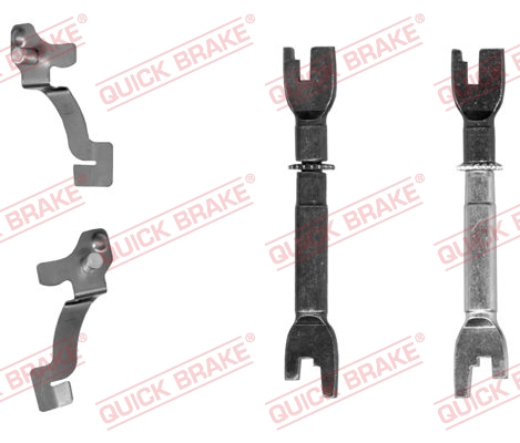 Set pentru reglare ulterioară, frână tambur 108 53 017 QUICK BRAKE